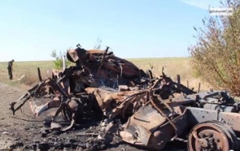 18+ Депортированный из Украины журналист показал видео уничтоженного грузовика с беженцами (видео)
