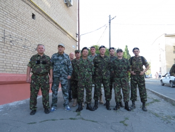 Добровольцев Хортицкого полка тренируют экс сотрудники спецслужб