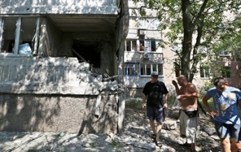 За ночь в Донецке разрушены квартиры, повреждены газопроводы