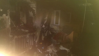В Мариуполе сожгли офис волонтеров украинской армии (фото)