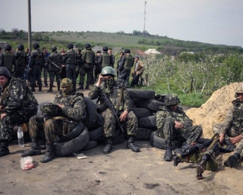 Под Смелым в Луганской области окружены 80 солдат внутренних войск