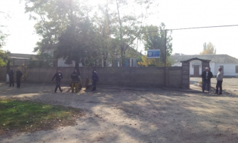 ЧП. В куче листвы возле школы нашли гранату и патроны (добавлены фото)