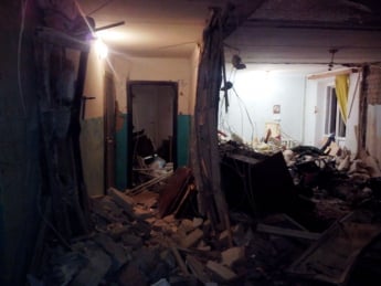 В сети появилось видео с места взрыва в Мелитополе (видео)