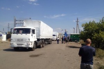 Российский гумконвой зашел на территорию Украины