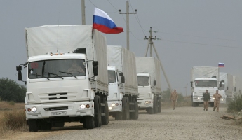 На пункте пропуска "Донецк - Изварино" начали таможенное оформление шестого гумконвоя РФ
