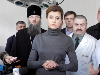 Марина Порошенко побывала в Запорожском госпитале