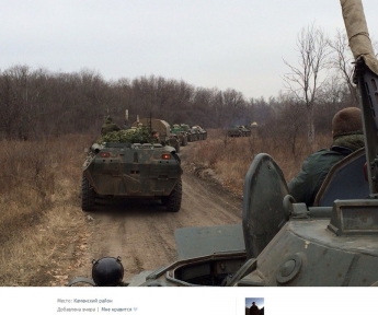 Опубликованы новые фотодоказательства и маршрут передвижения ударных сил армии РФ в сторону украинской границы (ФОТО)