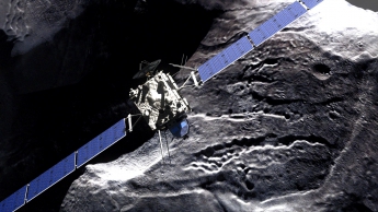 Впервые в истории космический аппарат приземлился на комете (ВИДЕО)