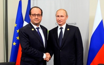 Путин сегодня встретится с Олландом