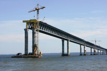 В России отказались строить мост через Керченский пролив