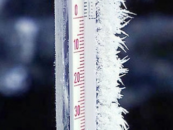 Сегодня ночью в северных районах Запорожской области было до 25 градусов мороза