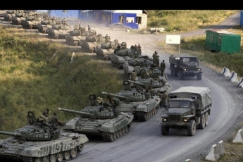 За сутки на территорию Украины въехали 160 танков и 200 грузовиков с боевиками