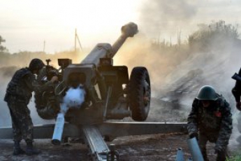 Силы АТО уничтожили колонну боевиков из 25 единиц техники