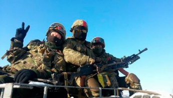 Украинские бойцы отбили у террористов почти новый танк