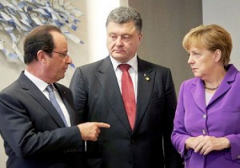 В АП рассказали подробности переговоров Порошенко, Меркель и Олланда в Киеве
