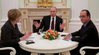 В.Путин, А.Меркель и Ф.Олланд готовят документ для имплементации "минских соглашений" - Д.Песков