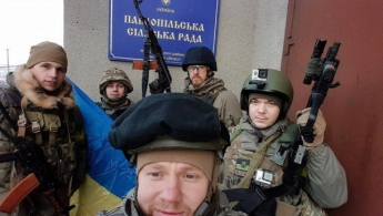 "Азов" идет в наступление: уже освобождены Павлополь и Широкино (фото)