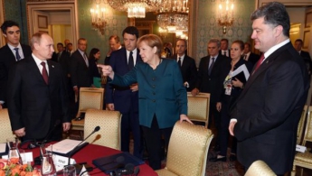 Порошенко, Меркель и Путин договорились о допуске миссии ОБСЕ в Дебальцево