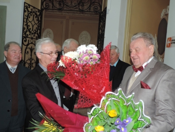 Почетный гражданин города Анатолий Савелов отметил 75-летний юбилей