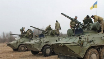 Украинские военные завершают отвод 100-мм артиллерии, — Минобороны