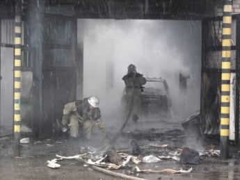 Спасатели предотвратили взрыв (фото)