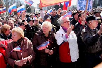 На Донбассе все началось с пророссийских митингов, - жительница Горловки