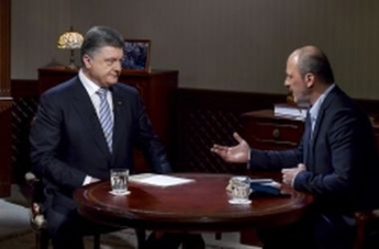 Интервью Петра Порошенко: о чем говорил Президент (видео)