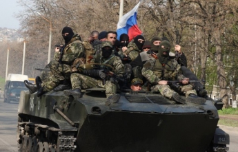 Экспорт терроризма: Россия торжественно провела на Донбасс еще полсотни боевиков (видео)