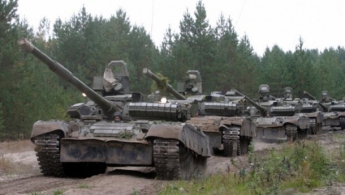 22 российских танка въехали в Украину