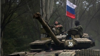 На Донбасс въехала колонна российских танков,— штаб АТО