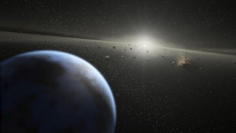 На Землю летит гигантский астероид