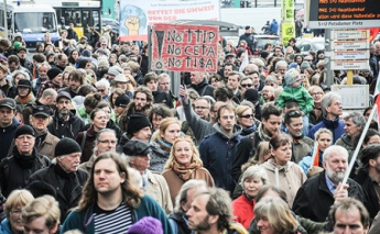 Тысячи европейцев вышли на митинги против зоны свободной торговли