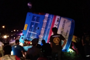В Таиланде попал в аварию пассажирский автобус, 1 человек погиб, более 30 пострадали