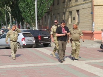 Во время встречи Семена Семенченко с горожанами разгорелся скандал (видео)