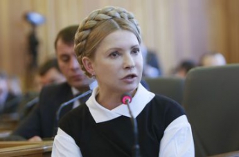 Тимошенко отрицает возможность выхода ее фракции из парламентской коалиции
