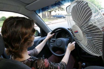 ГАИ призывает украинцев к внимательности на дорогах из-за жаркой погоды