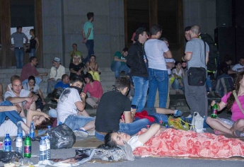 Демонстранты в Ереване отказались подчиняться требованиям полиции и намерены продолжить пикет