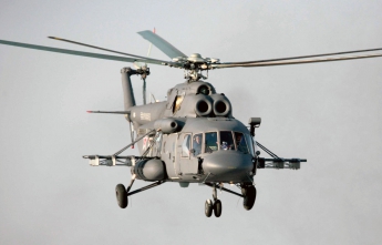 ГПСУ: Вдоль линии границы с РФ зафиксированы полеты вертолета Ми-8 и двух вертолетов Ми-24