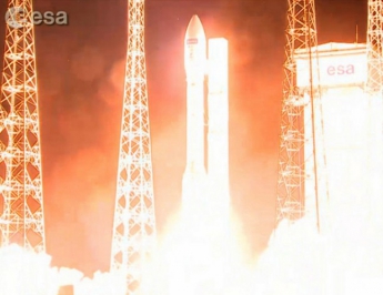 Ракета с украинским двигателем вывела на орбиту спутник Европейского космического агентства