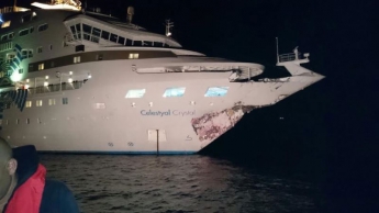 У берегов Турции столкнулись круизный лайнер и танкер: есть пострадавшие