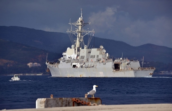 В Черное море завтра войдет ракетный эсминец ВМС США