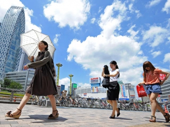 В Японии из-за жары погибли четверо человек, несколько тысяч госпитализированы