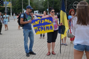 Местные патриоты протестуют против демилитаризации Широкино