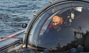 Путин, Медведев и Шойгу погрузились в Черное море (фото)