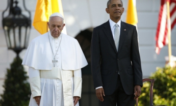 Папа Римский Франциск впервые посетил Белый дом (фото)