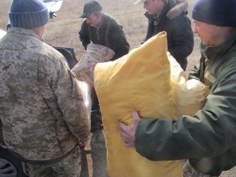 В Донецкую область отвезли очередную партию гуманитарки (фото)