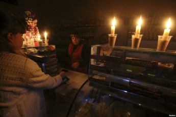 В оккупированном Крыму без электроснабжения остаются более 1,1 миллиона человек