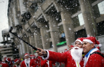 Санта-Клаус угнал вертолет в Бразилии