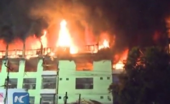При пожаре на рынке в Мьянме уничтожены 1,6 тыс. магазинов
