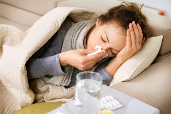 В Украине две области находятся на пороге эпидемии гриппа, в 17 областях превышена средняя статистика